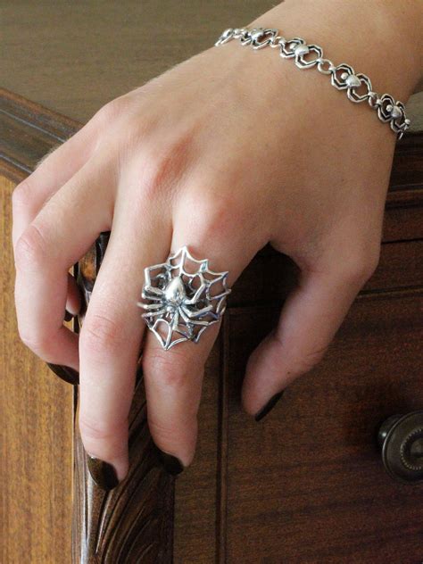 spider ring jewelry