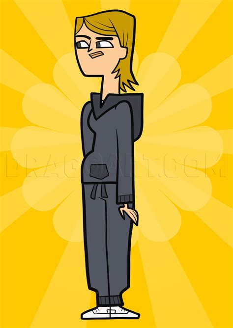 draw jo jo total drama revenge   island step  step