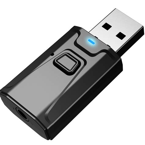 Мини bluetooth адаптер Phuture, Технология BT 5.0, 3,5 мм USB стерео ...
