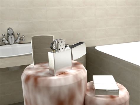 realistic lighter  model