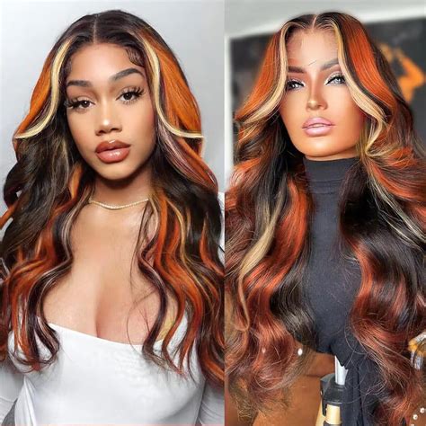 Stylists are divided on the ginger hair with blonde highlights trend 28