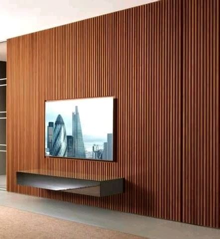 wpc wall fluted panel, Furniture & Home Living, Home Decor, Wall Decor ...