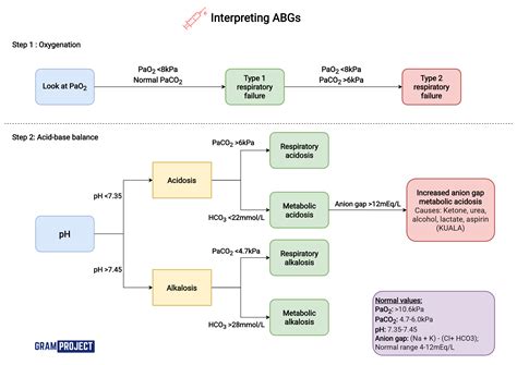 Arterial Blood Gas Chart