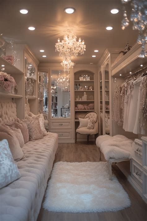 walk  closet ideas   stylish  organized space good thingz