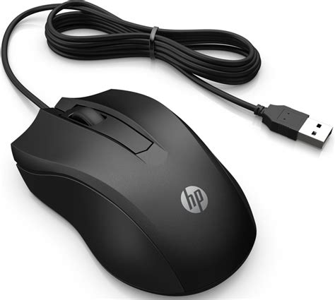 Миша HP 100 USB Black (6VY96AA) – фото, відгуки, характеристики в ...