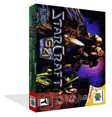 - Star Craft 64 Starcraft N64 Replacement Game Case Box + Cover Art ...