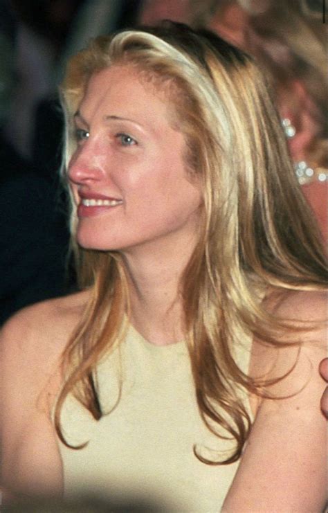 Carolyn Bessette at the presentation of the new watch Cartier « Tank ...