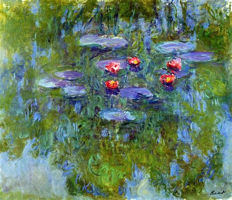 Paintings Of Monet's Garden at Victoria Mcbrien blog