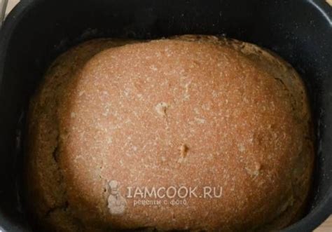 Хлеб из цельнозерновой муки в хлебопечке — рецепт с фото | Food, Bread