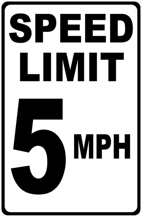speed limit  mph sign signs  salagraphics