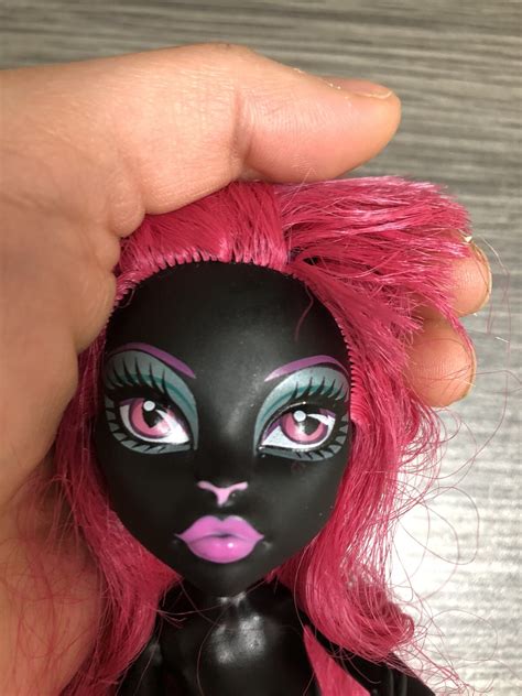 Monster High NUDE Doll Scaremester Catty Noir With Arms & Hands - Play