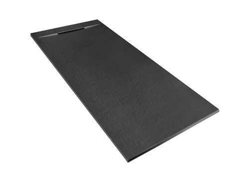 Duschwanne Matic 70x160 cm Harz mit gehämmerter Steinoptik ...