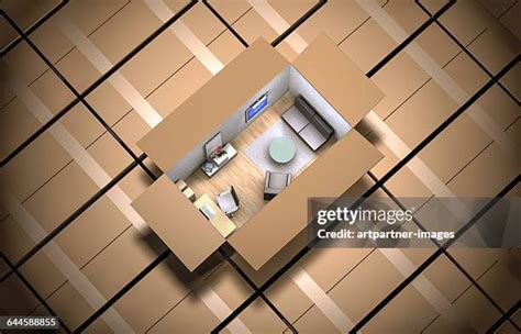 1,372 Cardboard Box From Above Stock Photos, High-Res Pictures, and ...