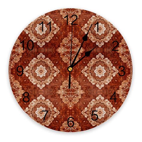 Retro House Mysterious Witch Magic Array Wall Clocks Silent Home Cafe
