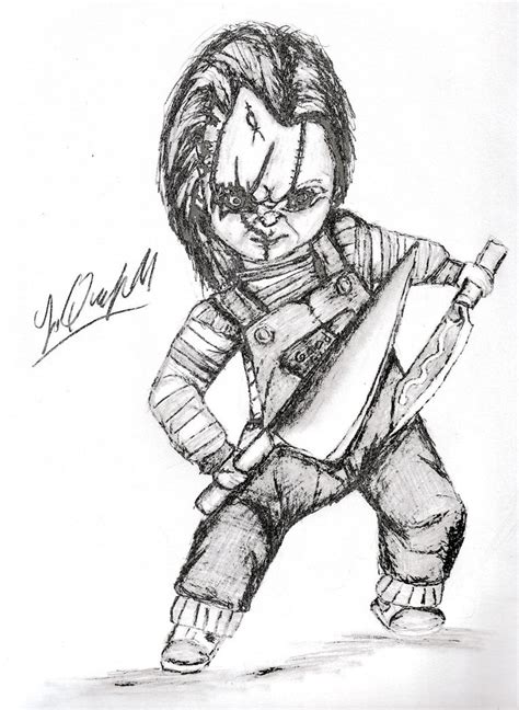 Chucky Drawing at GetDrawings | Free download