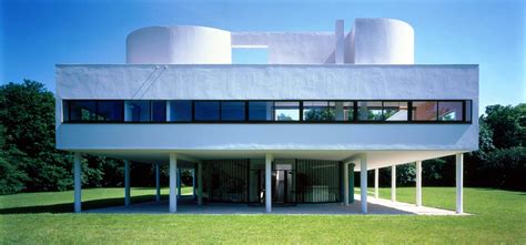 La villa Savoye, oeuvre de Le Corbusier