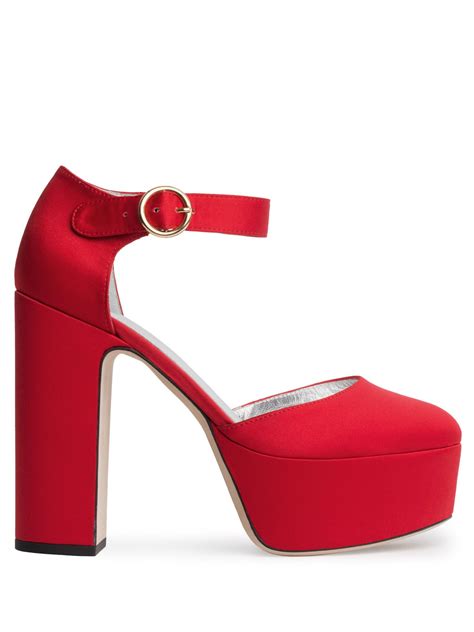 Alexa Chung + Platform Mary Jane Heels