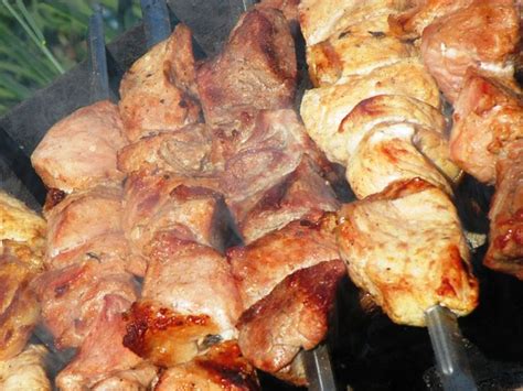 Шашлык из свинины. Самый вкусный рецепт маринада, чтобы мясо было ...