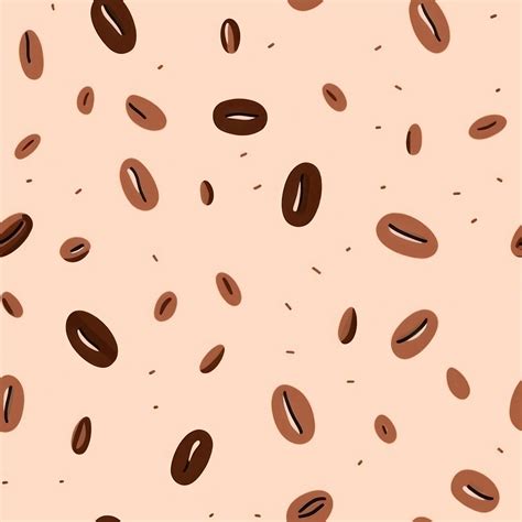 Coffee bean pattern backgrounds abundance. | Free Photo Illustration ...