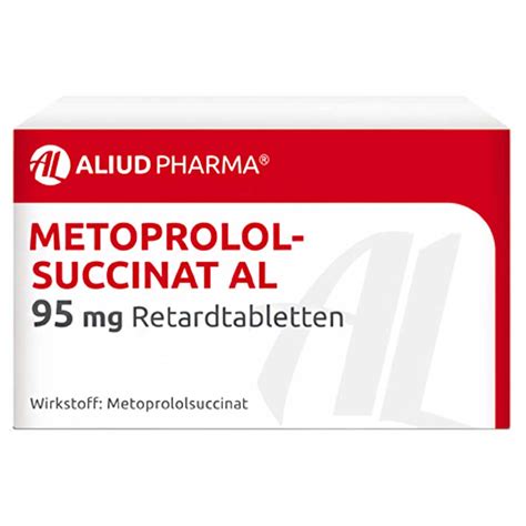 Metoprololsuccinat AL 95 mg Retardtabletten - shop-apotheke.com