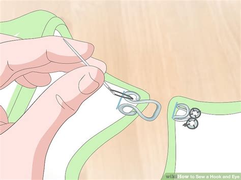 How To Sew A Hook And Eye