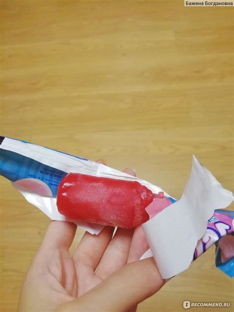 Мороженое ЛИМО "Jelly" с яблочным соком - «Странное мороженое со ...