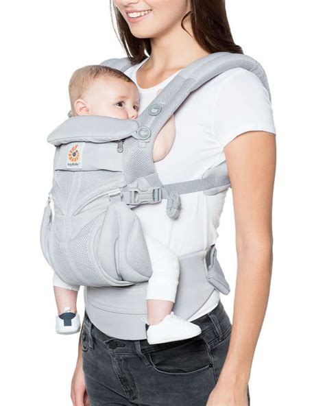 Ergobaby Omni 360 Cool Air Mesh Bæresele | Pearl Grey