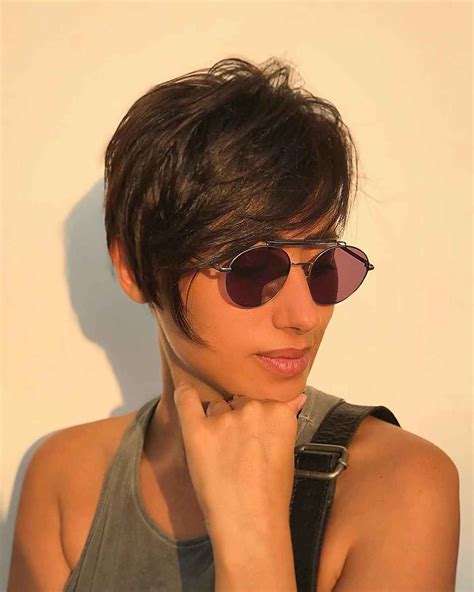 Low maintenance pixie cuts front and back views redefine easy style 44