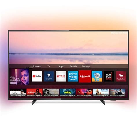 Smart TV Philips 50PUS6704 50" 4K Ultra HD LED WiFi Schwarz | MyOnlyShop