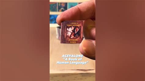 mini record collection aceyalone  book  human language