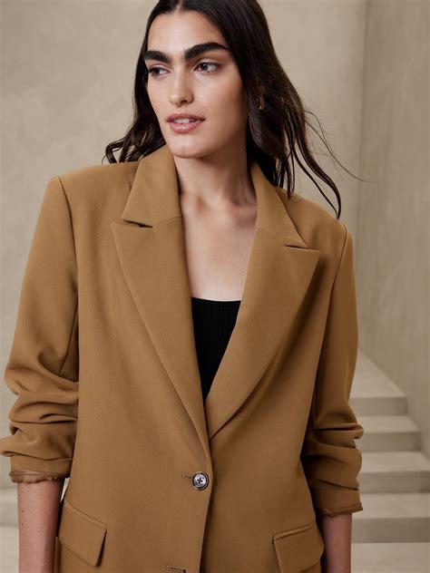 Camel Wool Blazer