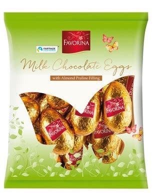 Σοκολατένια αυγά FAVORINA με νουγκά 150gr