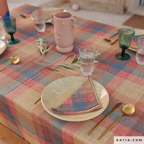 Recycled Canvas Sunshine Squares canvas fabric - Spring / Summer