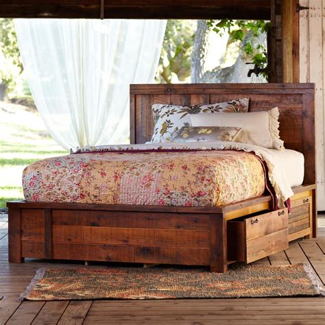 diy pallet bed frame 4