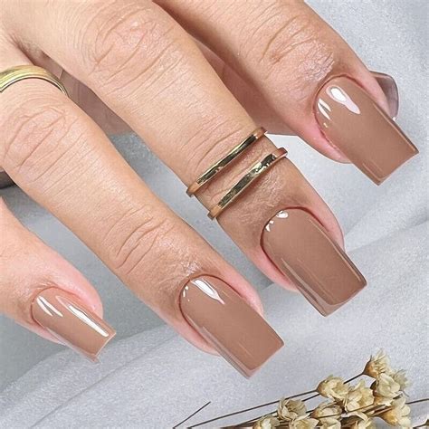A Lateral Da Minha Unha E Marrom Bem Claro - Unhas marrom: 8 ideias criativas e fáceis para você se inspirar - Ellas ...