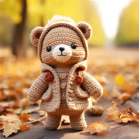 Premium Photo | Cute tiny bear doll