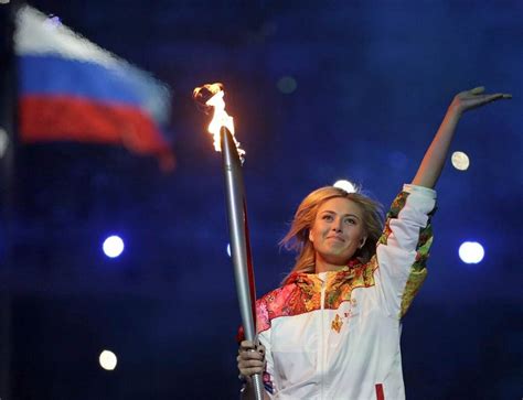 На церемонии открытия Олимпиады!