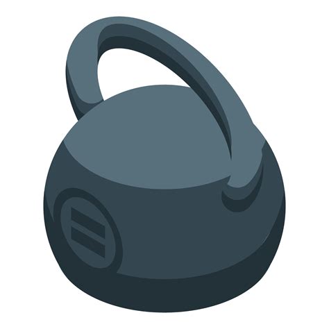Heavy gym kettlebell for weight training workout 47048011 Vector Art at