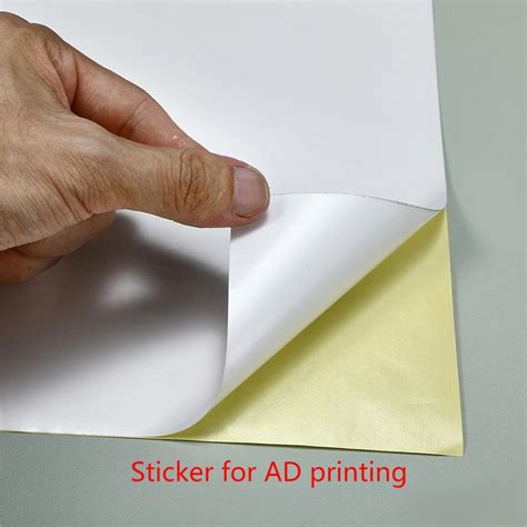 Printable Vinyl Sticker Paper For Inkjet Printer Glossy Sticker Paper ...