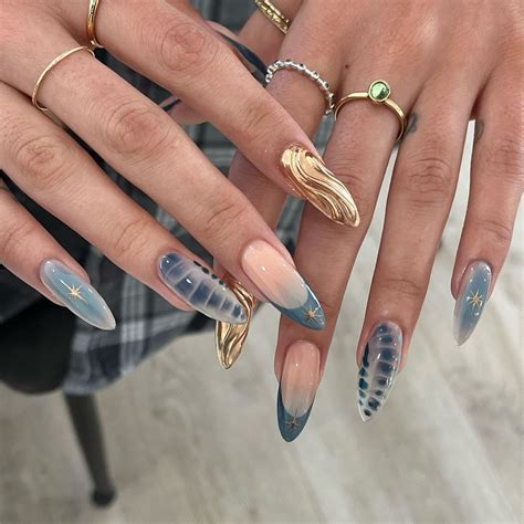 IT’S A LIFESTYLE NAILS | SAN JOSE on Instagram: "Gold goddess vibes👑 ...