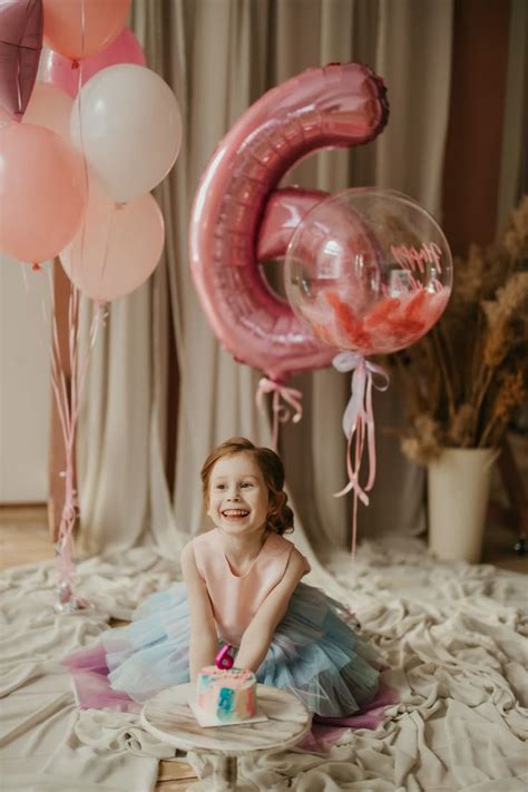 Фотосессия на 6 лет в 2024 г | День рождения, Детские дни рождения ...