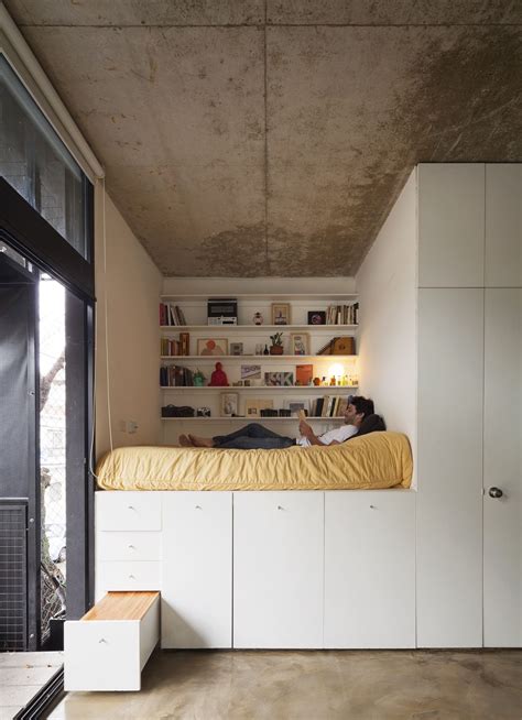 clever bed designs  integrated storage  max efficiency