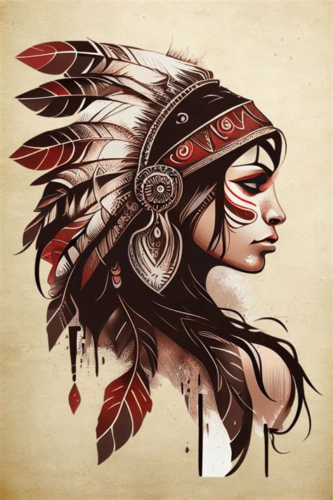 "Native American Wrist Tattoo" Poster for Sale by TourDePassion ...