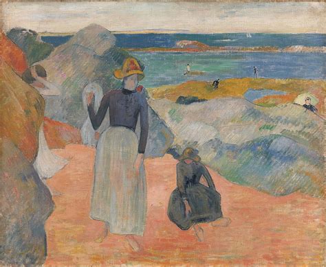 At the Beach: Paul Gauguin