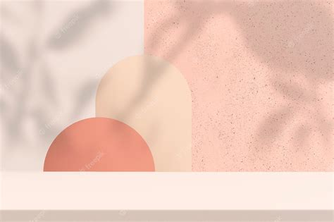 Пастельный фон продукта с пространством для дизайна | Бесплатно Фото