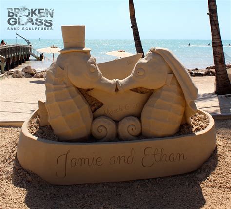 Weddings & Proposals | Hawaii — Broken Glass Sand Sculptures