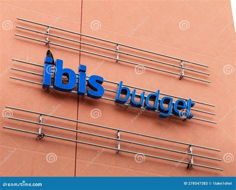 Ibis Budget Hotel Logo editorial stock photo. Image of ibis - 278547383