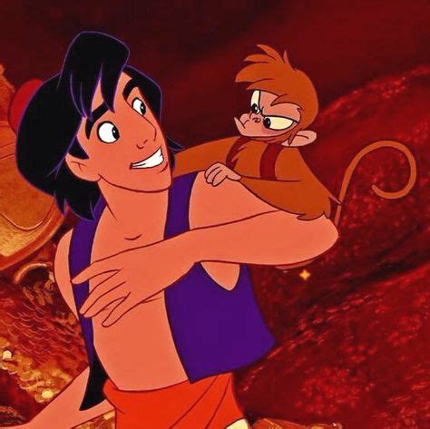 Aladdin and Abu | Walt disney animation studios, Walt disney animation