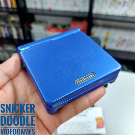 Nintendo Game Boy Advance SP Blue, Video Gaming, Video Game Consoles ...