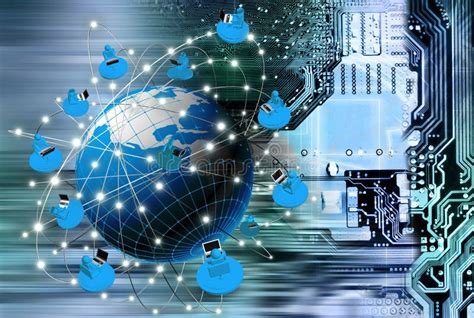 Globalizacao E Tecnologia - Globalização Conexão Tecnologia Internet Ilustração Stock - Ilustração ...